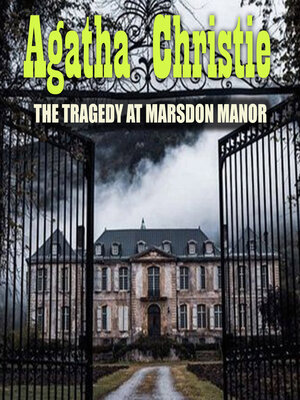 cover image of The Tragedy at Marsdon Manor